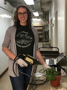 Katie Gold with spectrometer_300