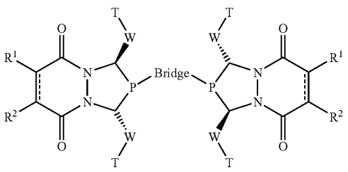 The bis(diazaphospholane) ligand used in hydroformylation reactions for enantioselective products.